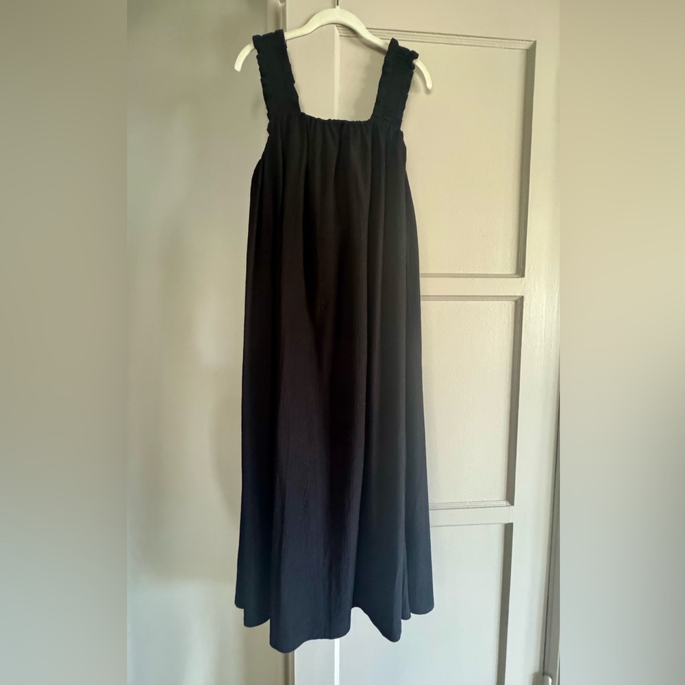 NWT H&M Bow Back Tied Midi Dress, Size S